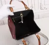 2023 TOP Designer Dames Totes luxe dame klassieke bloem brief Handtassen Tops kwaliteit lederen schoudertassen Kettingen crossbody Tas Originele Plaid portemonnees 45v389