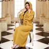 Roupas étnicas Abaya Mulheres Muçulmanas Maxi Robe Com Capuz Árabe Jilbab Ramadan Para Diamantes Kaftan Turco Bangladesh Casual Party Fashion