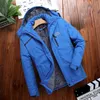 Giubbotti da uomo Plus Size 2023 Giacca invernale calda con cappuccio da uomo Casual Velluto spesso Parka Cappotto in pile Outwear Antivento Impermeabile militare