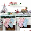 Noel Dekorasyonları 4 Stil Çorap Parti Dekorasyon Çocuklar Şeker Çantaları Sevimli Küçük Ayı Elephant Noel Stokları Hediye Damlası Teslimat DH5SV