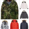 Donsparka's voor heren Gewatteerde jassen Designer gans met capuchon Echt coyotebont voor heren Outdoor Wyndham Windbreaker-jassen Bovenkleding Manteau-jasje met capuchon Hiver-parka