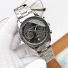 2023 Neue Herren Uhren alle Dialarbeit Quarz Watch hochwertige Luxusmarke Chronograph Clock Watch Rubber Watch Band Männer Fashi299a