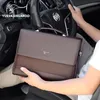 Bolsas para portátiles Ejecutivos de cuero Maletines para hombres Diseñador Bolsa de asas de negocios Monedero Bolso Hombro Ipad Cuadrado Lado Cruzado Documento 230828