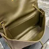 Reversible Medium Kate in Suede Chain Bag Smooth Leather Soft Bag Shoulder Crossbody Handbag Purses Genuine Designer Luxury Clutch Women Wallet