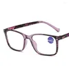 Güneş Gözlüğü Moda Çantası Çiçek Pirinç Tırnak Presbyopic Glasses Anti Mavi Işık Orta Yaşlı ve Yaşlı Kadınlar Büyük Çerçeve