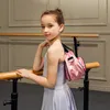 Taschen Sansha Girls 7l kleiner PU -Ballett -Tanzbeutel mit Schultergurchen Sporttasche 325 mm*114 mm*193 mm Kbag4