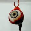 Objetos decorativos estatuetas Halloween Horror Prop Realista Tamanho Real Látex Rasgado Globo Ocular Luz Azul Assustador Decorar Bloods Eye Cosplay Prop 230828