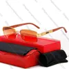 2023 New Kajia full-frame sunglasses Men's business box Wood leg Women's glassesJ9OM