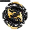 4D Beyblade BURST BEYBLADE SPINNING Gyro Toy Pagliaccio di prova nero con lanciatore di righello a due vie Bambini R230829