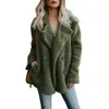 Dames Bont Faux Jocoo Jolee Vrouwelijke Warme Jas Dames Herfst Winter Teddy Casual Oversized Zachte Pluizige Fleece Jassen Overjas 230828