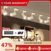 Luz de pista led luzes do ponto teto cob conjunto completo ferroviário luminária para decoração casa loja roupas holofotes lâmpada do teto