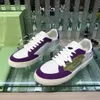 Top Luxury Out Off Office Sneakers Shoes Low Top Suede Leather Platform Skateboard Walking Chunky Rubber Trainers Dress Party Men Casual Walking Rabatt 38-46