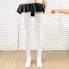 Women Socks Sexy Black White Soild Color Long Stockings Over Knee Thigh High The Lolita Ladies Warm