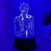 Veilleuses LED Anime Haikyuu Tetsuro Kuroo pour décoration de chambre à coucher, cadeau d'anniversaire, veilleuse à piles, gadget Manga, lampe Haikyu