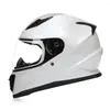 Motorcykelhjälmar 2023 Single Visor Full Face Helmet Dot ECE Casco Racing Capacete Motocross Protective Gear Touring Riding