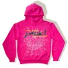 Woscider Web Print Men Men Women Женщины хип -хоп с длинным рукавом рыхлые брюки с капюшоном Осенний готический панк негабаритный пуловер 230828