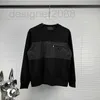 Men's Hoodies & Sweatshirts Designer Men women designer Sweatshirt Hoodie Panelled Nylon metal triangle label sets sweater cotton gray black S-XL 5IYY