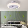 Plafonniers Lampe de ventilateur Chambre Chambre Lustre invisible moderne intégré