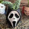 Pots de fleurs gothique en plein air Cactus fleur horreur Clown plante succulente Pot créatif résine jardin planteur maison Vase peur artisanat ornement 230829