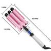 Curling Irons Limited 3 Barrels Big Wave Professional Hair Iron Automatic Perm Splint Curler Waver Curlers Rollers Styling Tools 230828