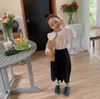 Trousers 2023 Style Girls Pants Cotton Autumn Fashion Kids Long 2-8t A436