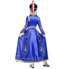 Stage Wear Songyuexia Costumes Mongols Femmes Mongolie intérieure Robe de danse Robe de minorité adulte Femme