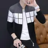 Herrtröjor plus fleece stickad cardigan Vantage Full Zip Långärmad stickad stickkläder Casual Solid Color Jumper Shirts Overcoat