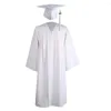 Set di abbigliamento Università Mortarboard Cap Abito Abito accademico Laurea 2023 Adulto Chiusura con zip Cap e nappa