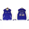 23 Rhude Herren Varsity Jacke Y2k American Vintage Baseball Letterman Jacke Jacke Damen bestickter Mantel erhältlich in einer Vielzahl von Stilen Markenpaar Windschutz