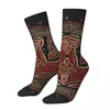 Chaussettes pour hommes Hip Hop rétro arbre de vie fou Viking unisexe Style de rue sans couture imprimé drôle nouveauté Happy Crew chaussette garçons cadeau