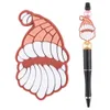 Siliconen kralen Pen Groothandel Pen Charms Sieraden Nieuwheid Decoratief Voeg een top kralende creatieve diy kralen pennen toe voor nachtmerrie kerstcadeau