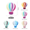 Dealers Toys Silicone Bease Beas Air Balloon Balloon Rainbow Cartoon Cartoon Mini Pacifier аксессуары BPA Бесплатная пищевая класс Силиконовый детский детский бисер 230828