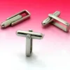 Components Blank Stainless Steel Cufflinks Bases Settings Cuff Links Cufflinks for Men's Jewelry DIY Findings