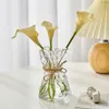 Vases Nordic Irregular Transparent Glass Dried Flower Vase Home Table Decor Accessories Hydroponic Plant Arrangement Container 230829