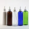 Garrafas de maquiagem de névoa são engarrafadas separadamente atacado 200ml ombro redondo pet spray garrafa de plástico perfume spray garrafa fina