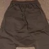 Original Black DRK Shorts High Street Casual Trouser Workwear Normal Crotch Oversized Men Shorts Trend Fashion Shorts