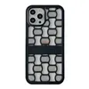 Custodia per iPhone vuota di design Cover Custodie per telefoni di moda per IPhone 14 Promax 13 12 11 Pro Max Plus Custodie per telefoni di raffreddamento di lusso Shell D238297C3