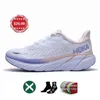 Hoka One One Free People Clifton 9 8 Running Shoes 2023 Top Quality Hokas Bondi 8 Women Men Low Top Mesh Trainers Triple White Harbor Mist Sports Sneakers Big Size 36-47