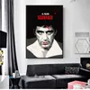 Film vintage montana scarface tony affischer canvas målning film vägg konst bild för vardagsrum hem dekor cuadros hkd230829