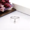 خواتم الزفاف Moonmory 100 ٪ Real 925 Sterling Silver Move Move Move Ring Wedding Ring for Women Oval Pendant Shining Gifts Gifts for Ladies 230828