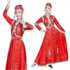 Stage Wear Songyuexia Costumes Mongols Femmes Mongolie intérieure Robe de danse Robe de minorité adulte Femme