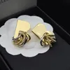 Studörhängen Gold Hoops Luxury Earring Designer för kvinnor Män Aretes mode bröllop B Earings B smycken dinglar 2023 Trendy Orecchini G5