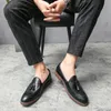 Kleding Schoenen Kwastje Loafer Mannen Slip op Rijden Mocassins Heren Comfortabel Leer voor Outdoor Mode Man Casual fg6 230829