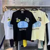 Erkek Tişörtleri Kaliteli Rhude Raceway Style Siyah Beyaz Kayısı Moda T-Shirt Erkekler Pamuk Kısa Kollu Tee Büyük boyutlu Kadın Tişört