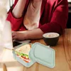 Assiettes boîte à Sandwich conteneurs adultes enfants Mezzanine en plastique petits couvercles sûrs pour micro-ondes sous hermétique grand enfant en bas âge