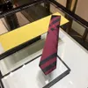 Męski krawat 8.0 cm jedwabny żakard marki Męskie listę drukuj szyi oficjalne przyjęcie weselne biznesowe z pudełkiem