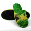 Pantofole Bandiera Giamaica (11) Caldo cotone per uomo Donna Spessa suola morbida antiscivolo Soffici scarpe per interni in pelle