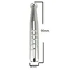 Newest Mini Aluminium Dugout Pipes Snuff Dry Herb Tobacco Filter Handpipes Cigarette Holder Portable Torch Style Smoking Catcher Taster Bat One Hitter Hand Tube