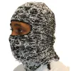 Bonnet/crâne casquettes cagoule masque de Ski en détresse bonnets tricotés chapeaux Skullies casquette élastique hiver chaud visage complet Shiesty LL