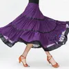 Stage Wear Gypsy Femme Espagnol Flamenco Jupe Big Swing Carnaval Party Performance Ballroom Belly Dance Costumes Robe élégante